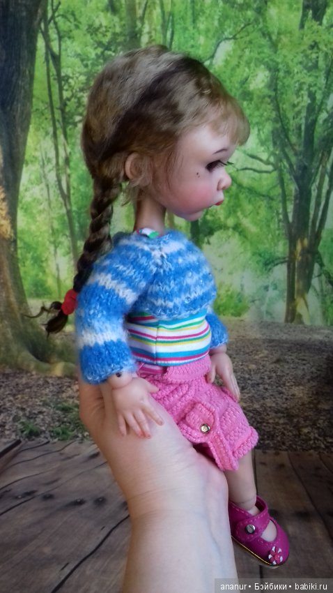 Определенно девочка. Авторская кукла Кондрашовой Ирины