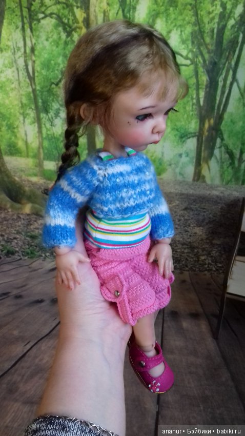 Определенно девочка. Авторская кукла Кондрашовой Ирины