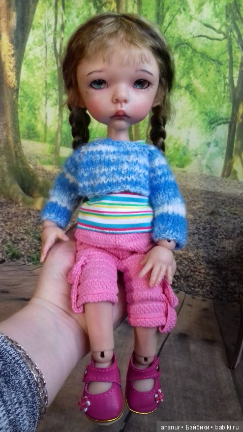 Определенно девочка. Авторская кукла Кондрашовой Ирины