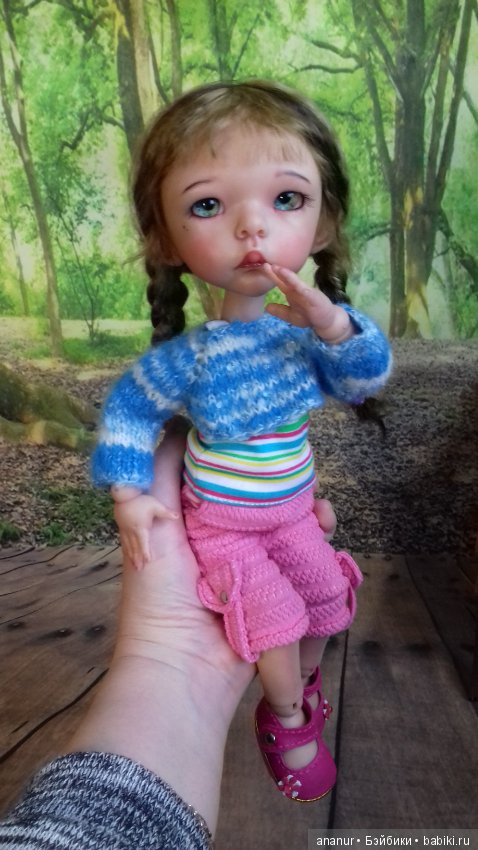 Определенно девочка. Авторская кукла Кондрашовой Ирины