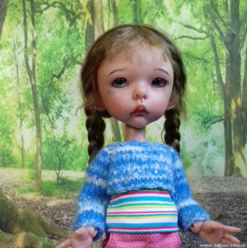 Определенно девочка. Авторская кукла Кондрашовой Ирины