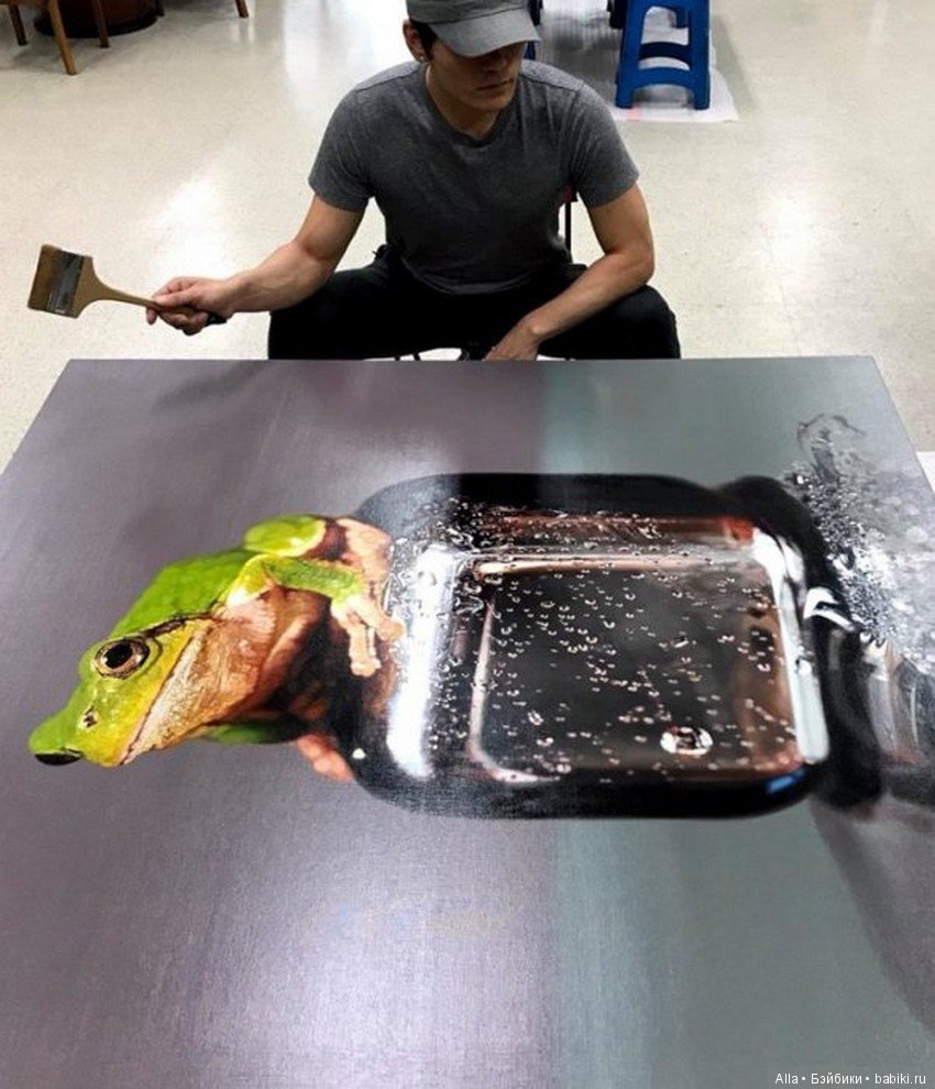 Young-sung Kim. За работой