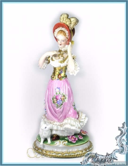 Немецкий кружевной фарфор