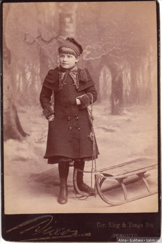 Детские санки, XIX - начало XX вв