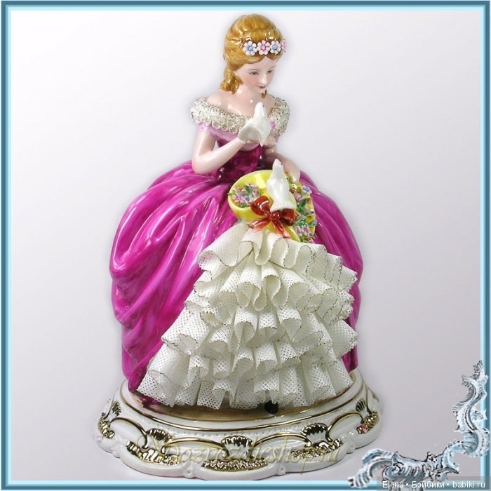 Немецкий кружевной фарфор