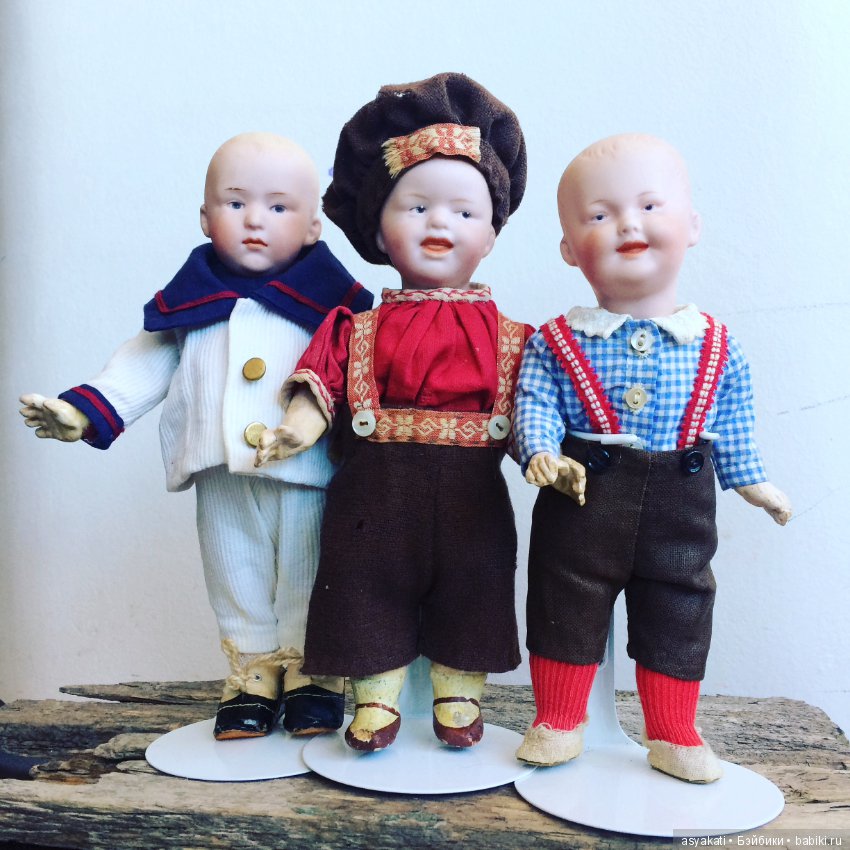 Озорное семейство, характерные малыши Heubach (фото 4)