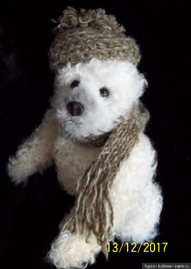 Зимний мишка Декабренок — Авторские мишки Тедди и друзья: фото (фото 9)