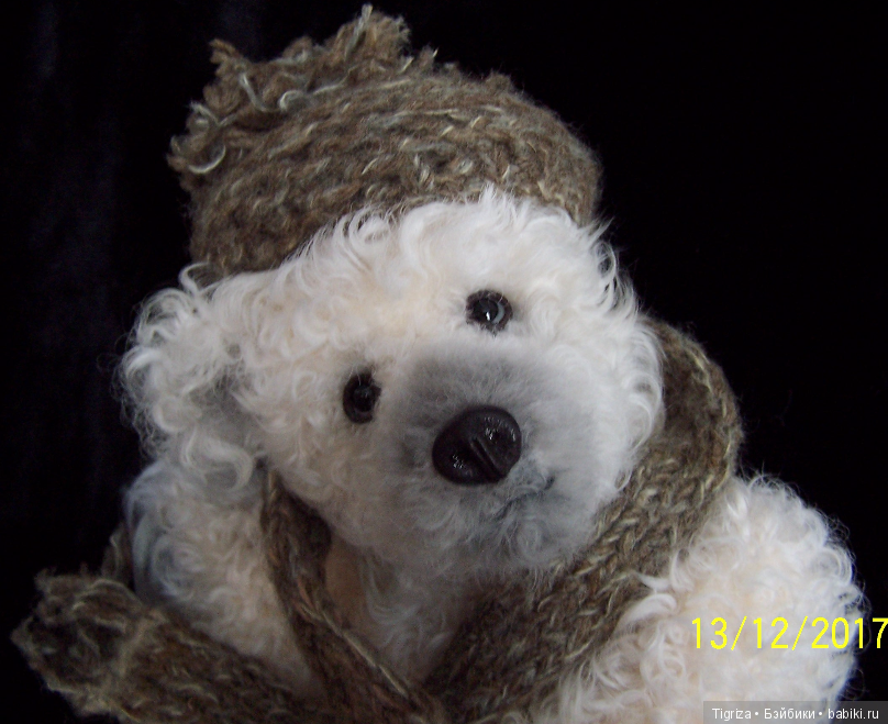 Зимний мишка Декабренок — Авторские мишки Тедди и друзья: фото (фото 6)