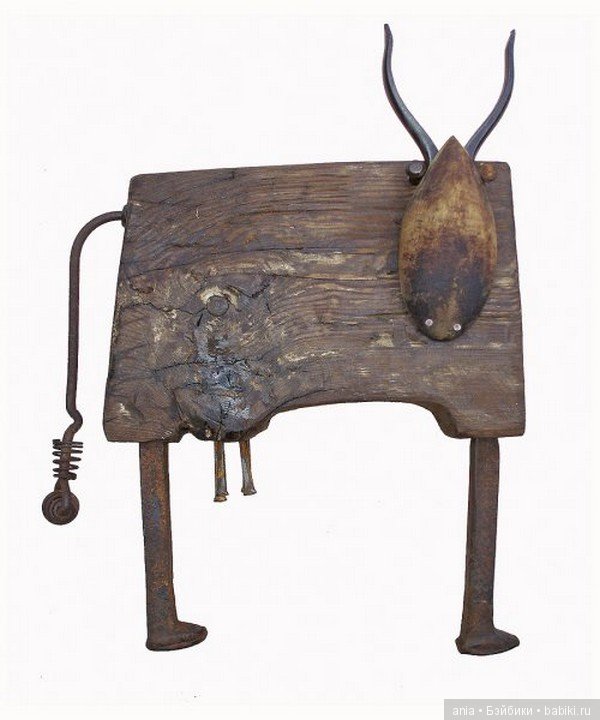 Скульптуры из переработанных материалов Pina Macku