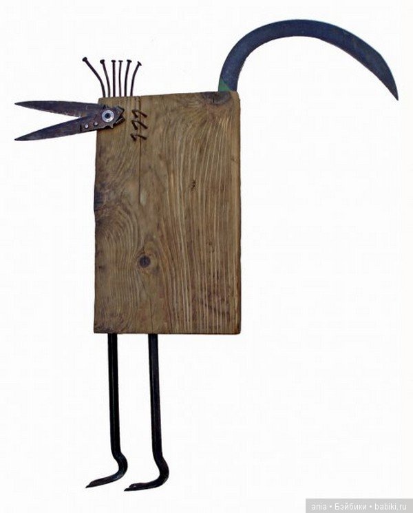 Скульптуры из переработанных материалов Pina Macku (фото 9)