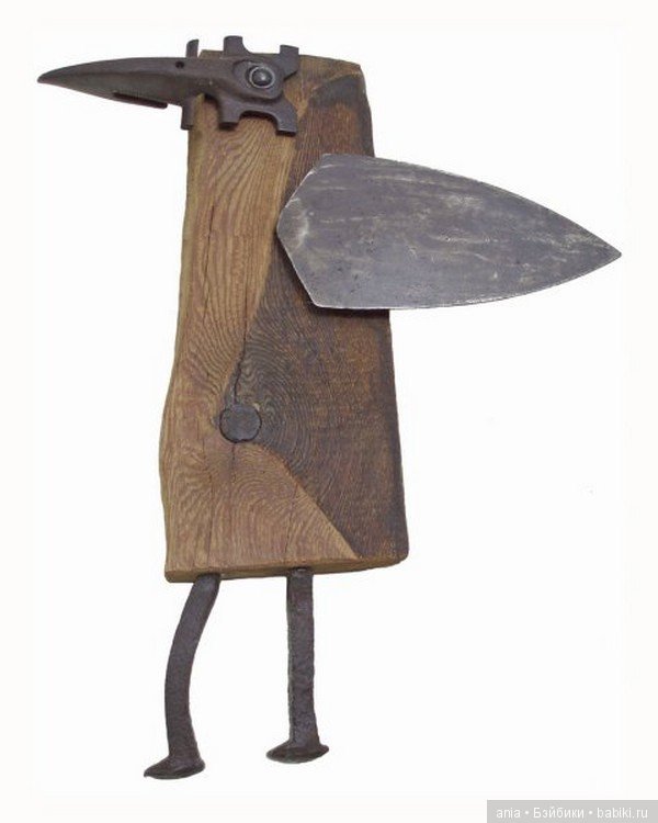 Скульптуры из переработанных материалов Pina Macku