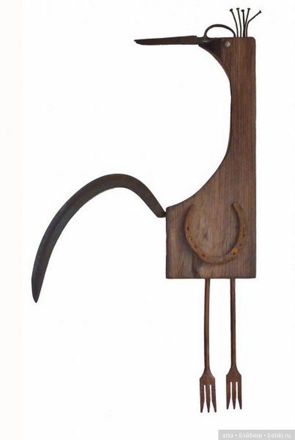 Скульптуры из переработанных материалов Pina Macku (фото 5)