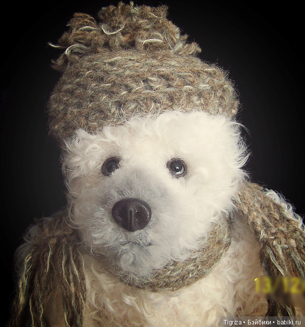 Зимний мишка Декабренок — Авторские мишки Тедди и друзья: фото (фото 7)