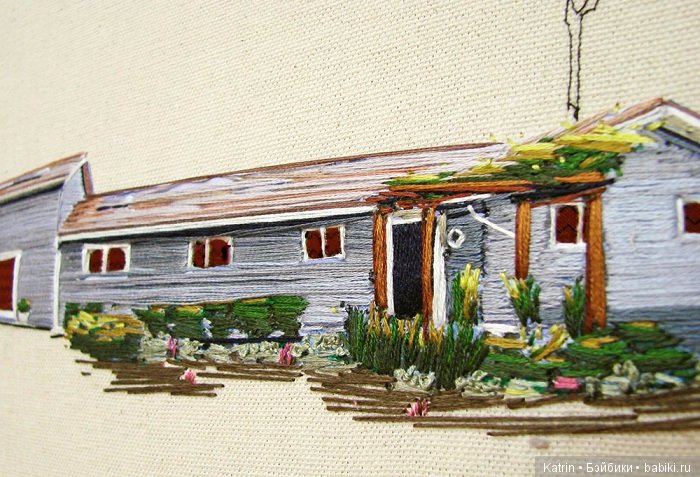 Трогательная вышивка с оттенком домашнего тепла и уюта (фото 7)