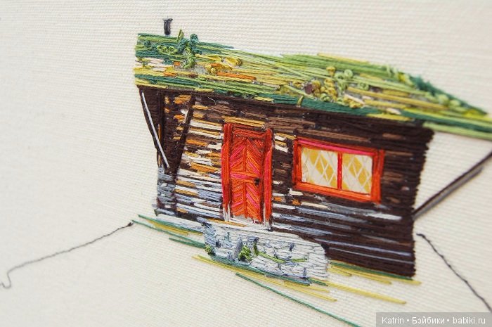 Трогательная вышивка с оттенком домашнего тепла и уюта (фото 5)