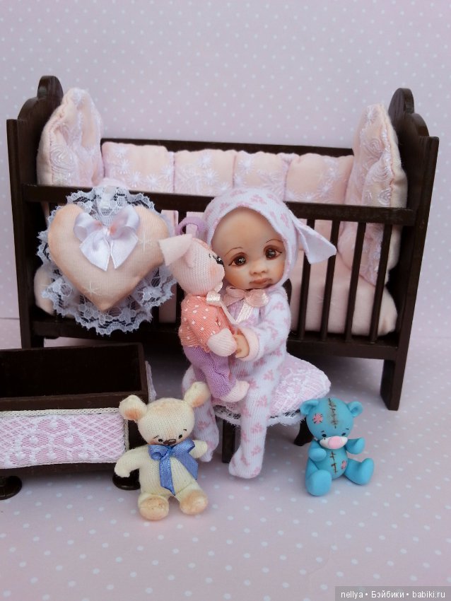 Надюшка — Авторские миниатюрные куклы: лепка