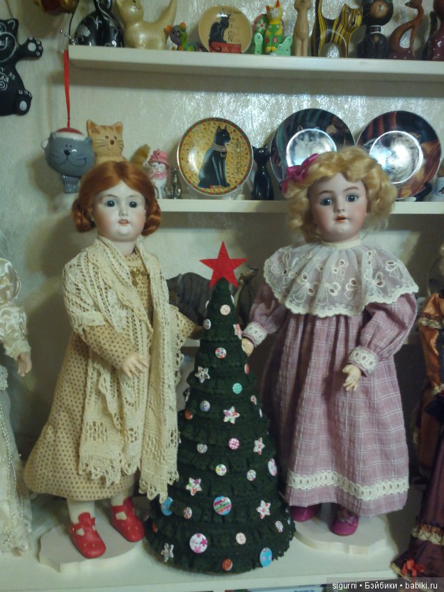 Новый год и новый дом — Антикварные куклы Simon & Halbig (S&H): Симон Хальбиг (фото 6)