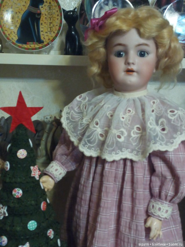 Новый год и новый дом — Антикварные куклы Simon & Halbig (S&H): Симон Хальбиг (фото 3)
