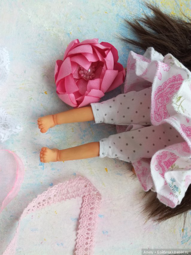 Текстильная кукла-болтушка (фото 6)