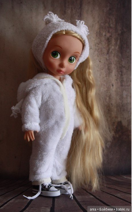 Комбенизон с выкройкой от Марины Быковой для кукол Disney Animators (фото 2)