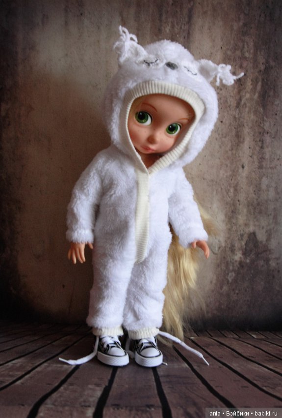 Комбенизон с выкройкой от Марины Быковой для кукол Disney Animators