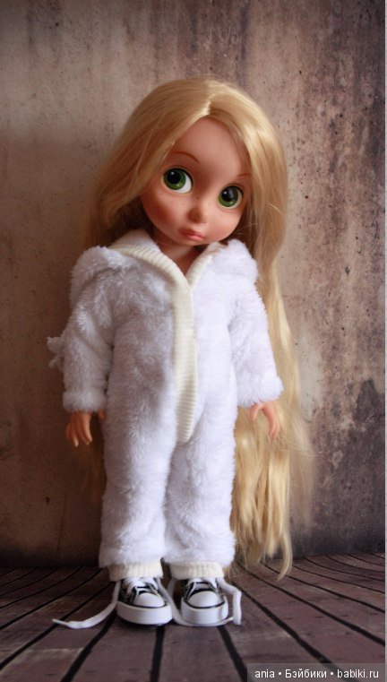 Комбенизон с выкройкой от Марины Быковой для кукол Disney Animators (фото 6)