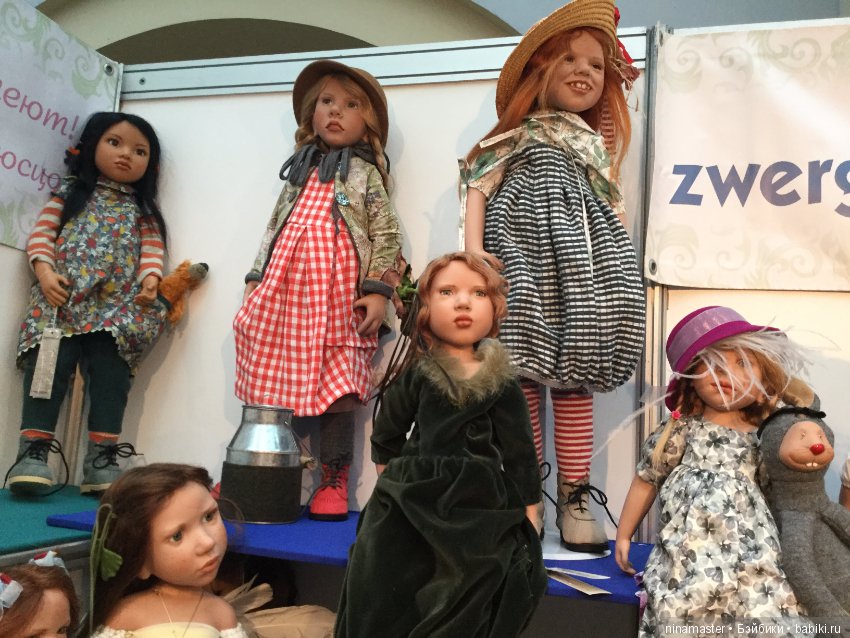 Искусство куклы 2017- Московская международная выставка. Часть 1. Подснежники