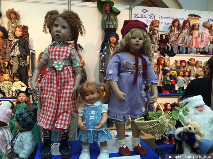 Искусство куклы 2017- Московская международная выставка. Часть 1. Подснежники