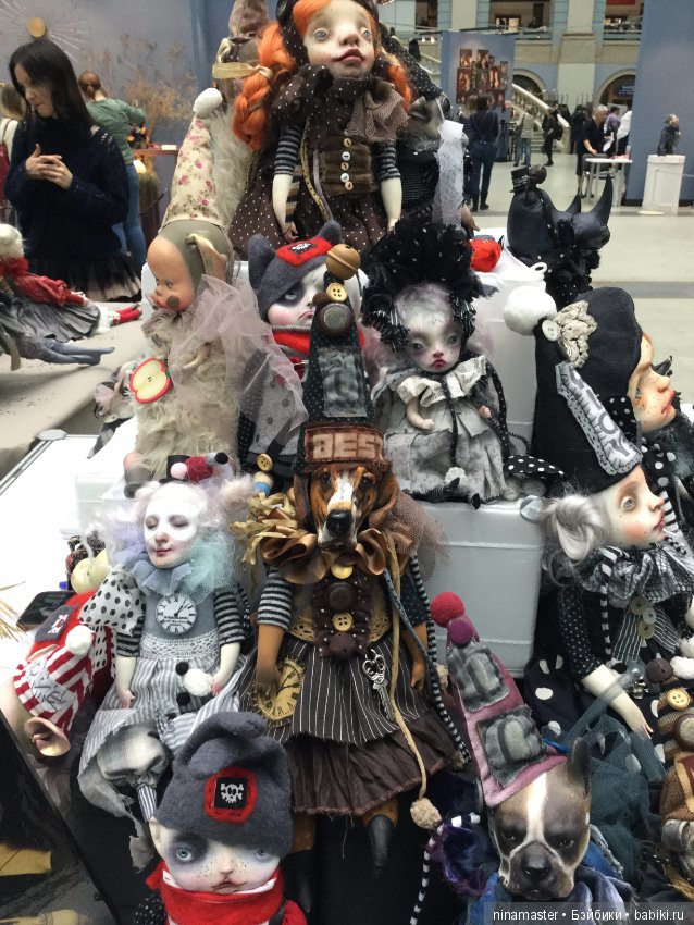Московская международная выставка - Искусство куклы 2017. Часть 5