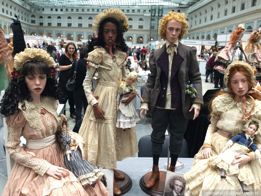 Московская международная выставка - Искусство куклы 2017. Часть 5