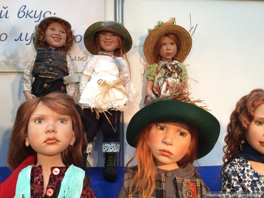 Искусство куклы 2017- Московская международная выставка. Часть 1. Подснежники
