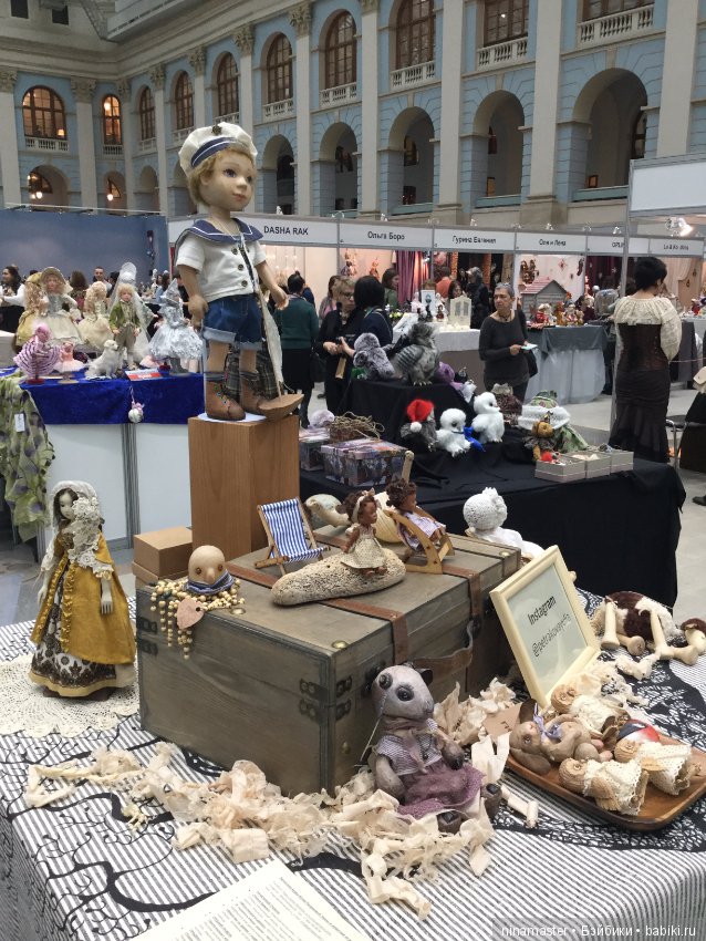 Московская международная выставка - Искусство куклы 2017. Часть 9