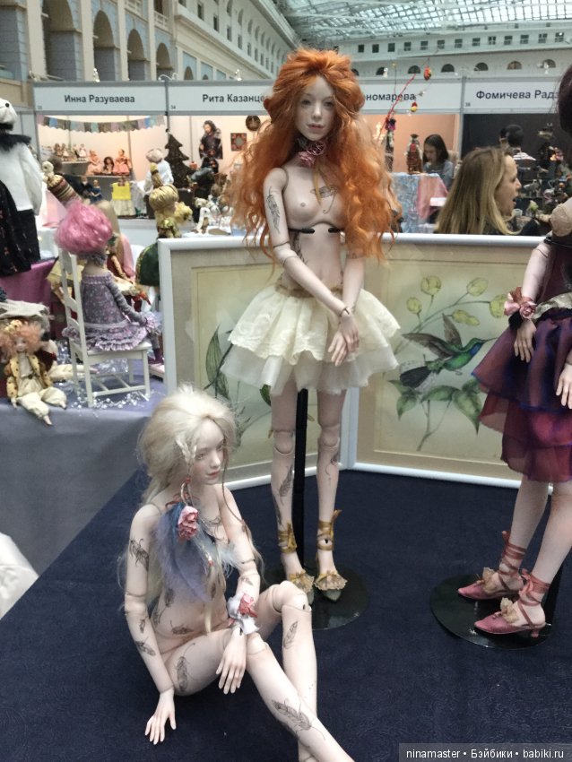 Московская международная выставка - Искусство куклы 2017. Часть 6