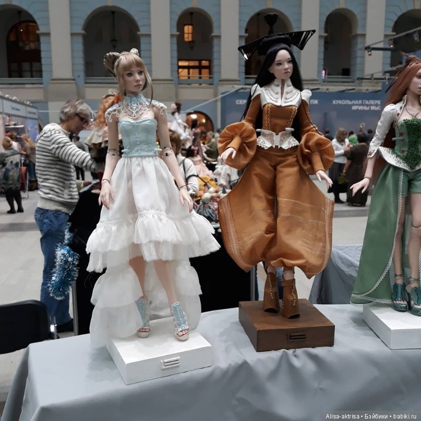 Выставка кукол в Гостином. Искусство куклы 2017