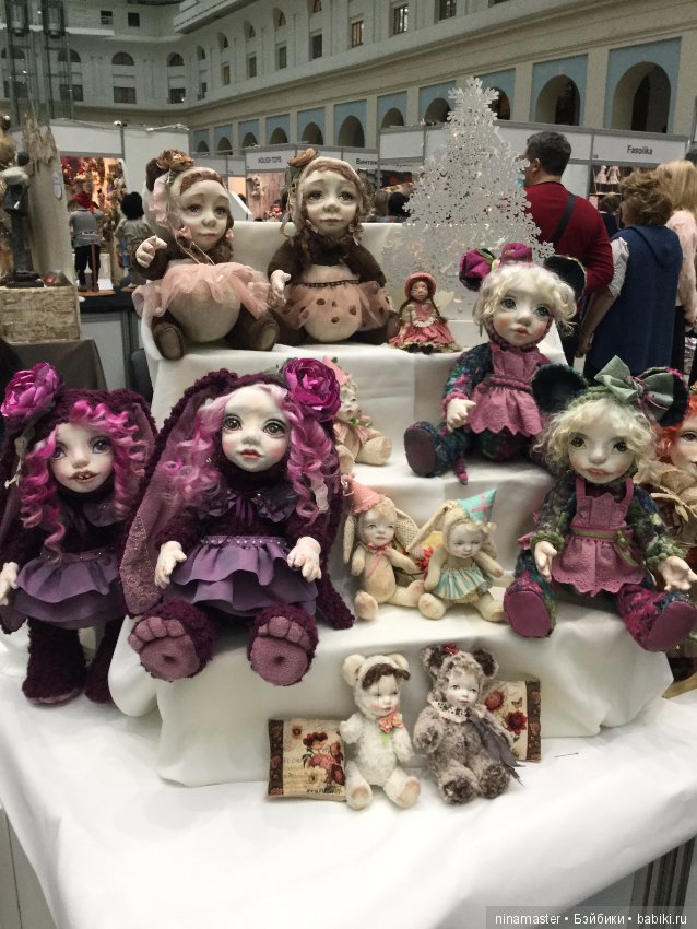 Московская международная выставка - Искусство куклы 2017. Часть 9