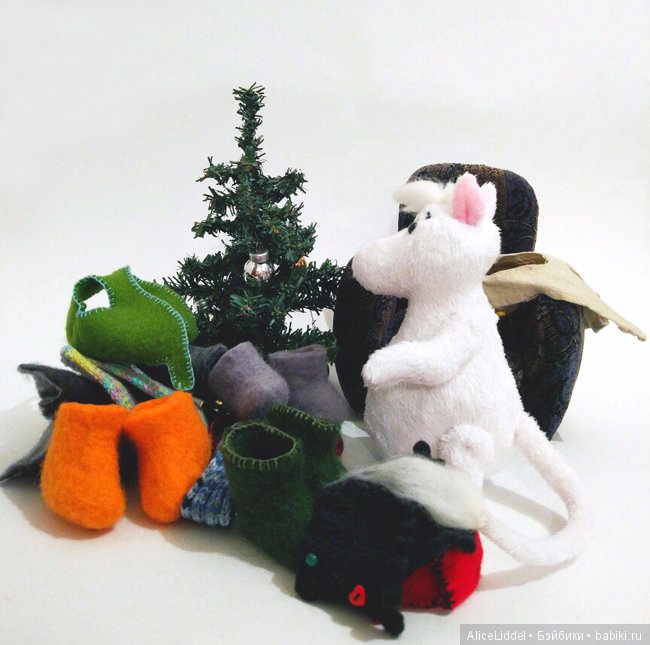 Новогодняя сказка — Авторские мишки Тедди и друзья: фото (фото 7)