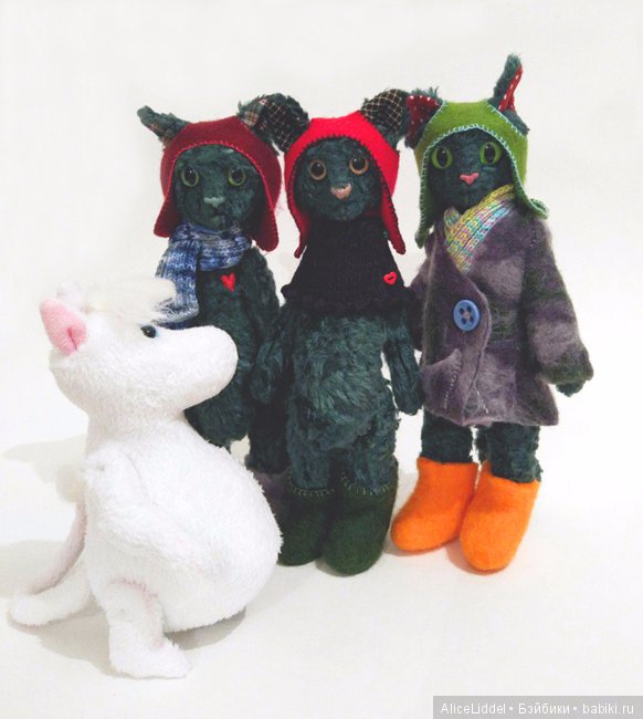 Новогодняя сказка — Авторские мишки Тедди и друзья: фото (фото 8)