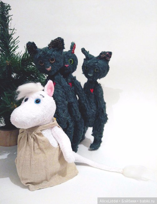 Новогодняя сказка — Авторские мишки Тедди и друзья: фото (фото 4)