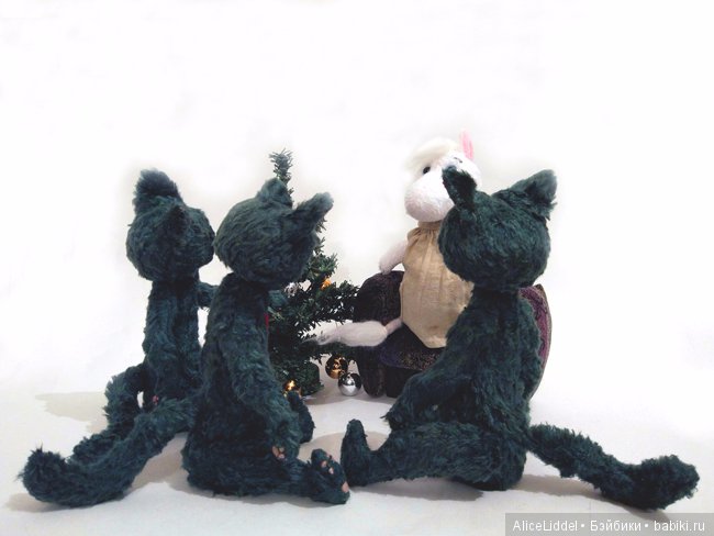 Новогодняя сказка — Авторские мишки Тедди и друзья: фото (фото 5)