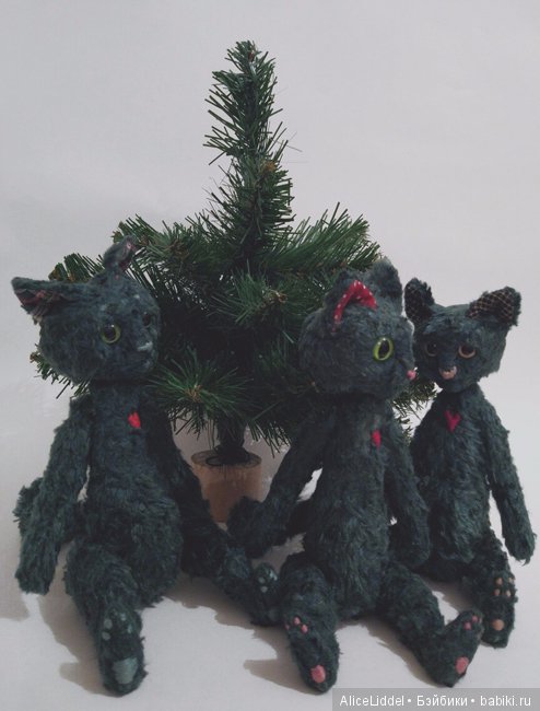 Новогодняя сказка — Авторские мишки Тедди и друзья: фото (фото 2)