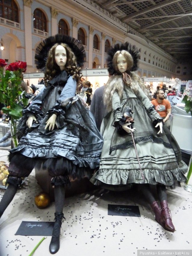 Новогоднее настроение на выставке «Искусство куклы» в Гостином, и просто понравившееся