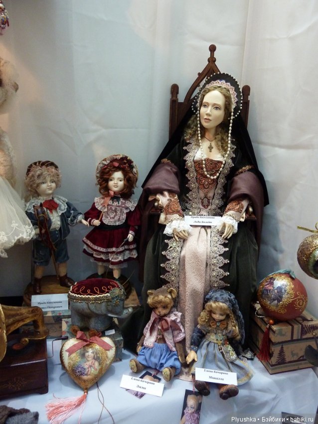 Новогоднее настроение на выставке «Искусство куклы» в Гостином, и просто понравившееся (фото 5)