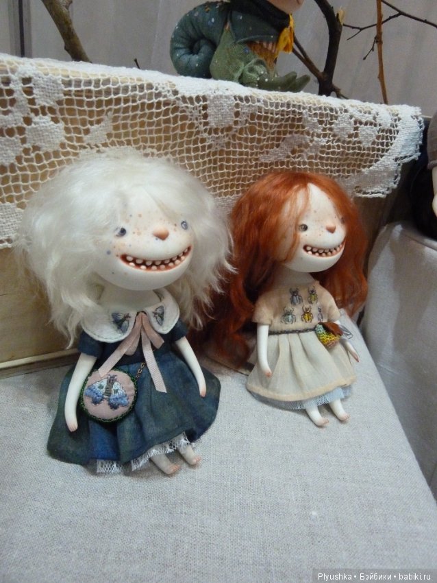Продолжение понравившегося на выставке «Искусство куклы» в Гостином