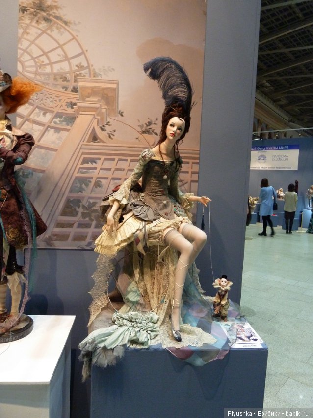 Новогоднее настроение на выставке «Искусство куклы» в Гостином, и просто понравившееся