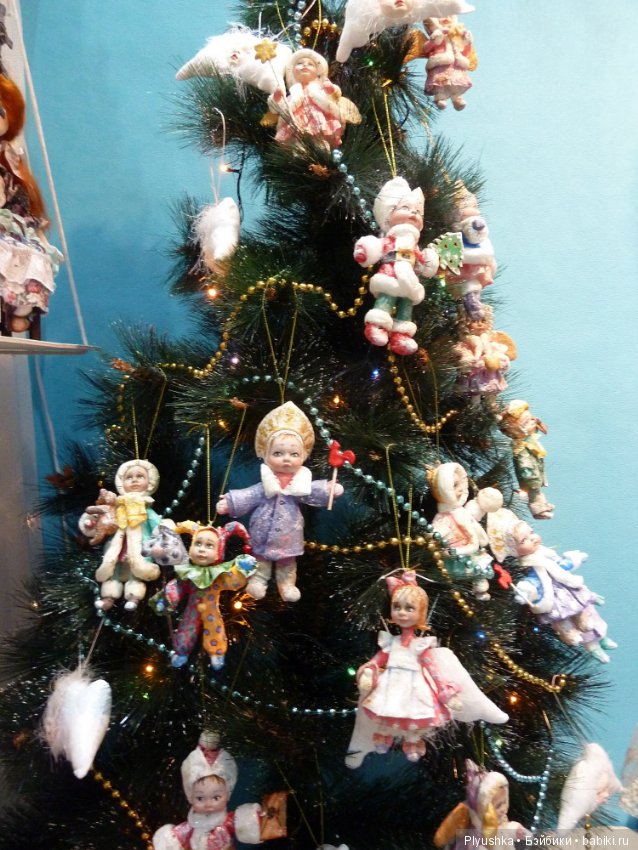 Новогоднее настроение на выставке «Искусство куклы» в Гостином, и просто понравившееся