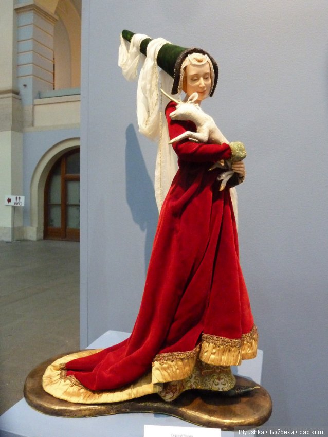 Новогоднее настроение на выставке «Искусство куклы» в Гостином, и просто понравившееся