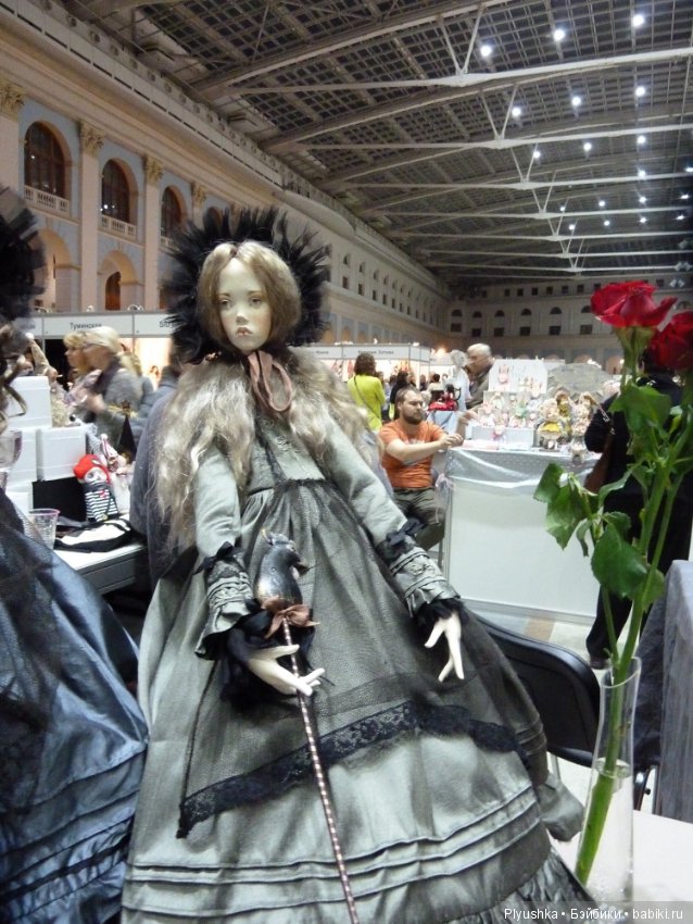 Новогоднее настроение на выставке «Искусство куклы» в Гостином, и просто понравившееся