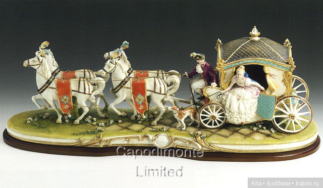 Итальянский фарфор — Фарфоровые статуэтки и фигурки: винтаж