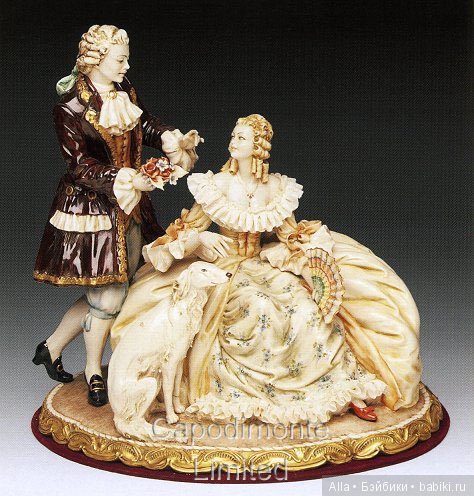 Итальянский фарфор — Фарфоровые статуэтки и фигурки: винтаж (фото 3)