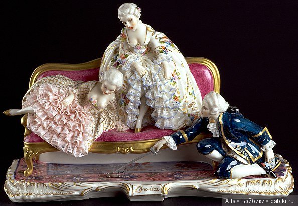Итальянский фарфор — Фарфоровые статуэтки и фигурки: винтаж (фото 5)